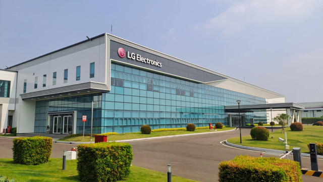 Kantor LG Electronics Indonesia di Bekasi, Jawa Barat. Foto: Ghifari/kumparan 