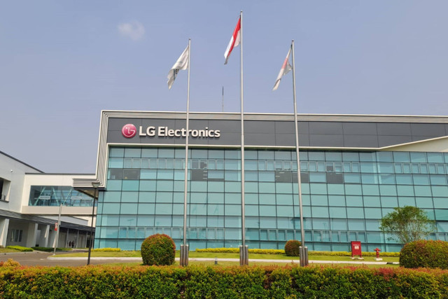 Kantor LG Electronics Indonesia di Bekasi, Jawa Barat. Foto: Ghifari/kumparan 