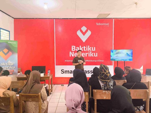 Program CSR Telkomsel Baktiku Negeriku 2024 berlangsung di Banten pada 18-20 Juli 2024. Foto: Dok. Telkomsel