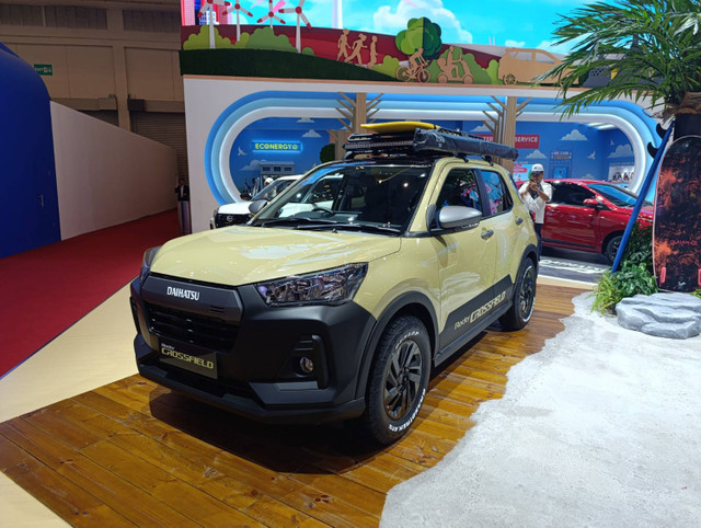 Daihatsu Rocky Crossfield yang tampil di GIIAS 2024. Foto: Fitra Andrianto/kumparan