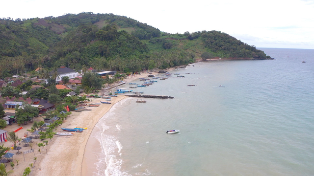 Desa Kelawi di Kecamatan Bakauheni, Kabupaten Lampung Selatan yang meraih penghargaan Desa BRILiaN Hijau 2023 oleh BRI dari inovasi agrowisata. Foto: Dok. BRI