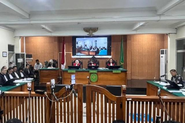 Sidang Peninjauan Kembali (PK) Saka Tatal di PN Cirebon, Rabu (24/7/2024). Foto: kumparan