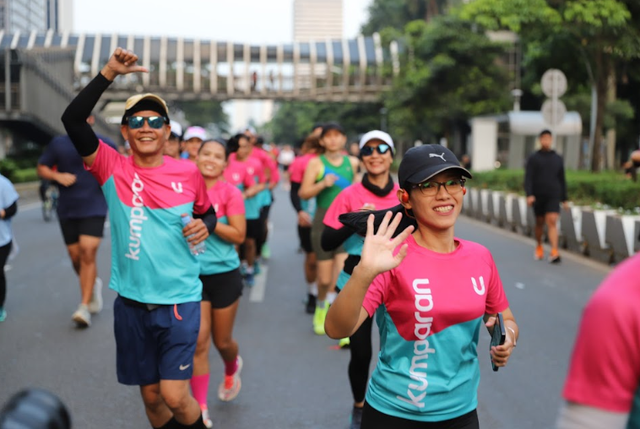 Fun Run teman kumparan Running Club Minggu (21/7). Foto: kumparan