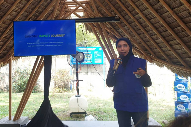 Head of Climate and Water Stewardsh Danone Indonesia Ratih Anggraini. Foto: DN Mustika Sari/kumparan