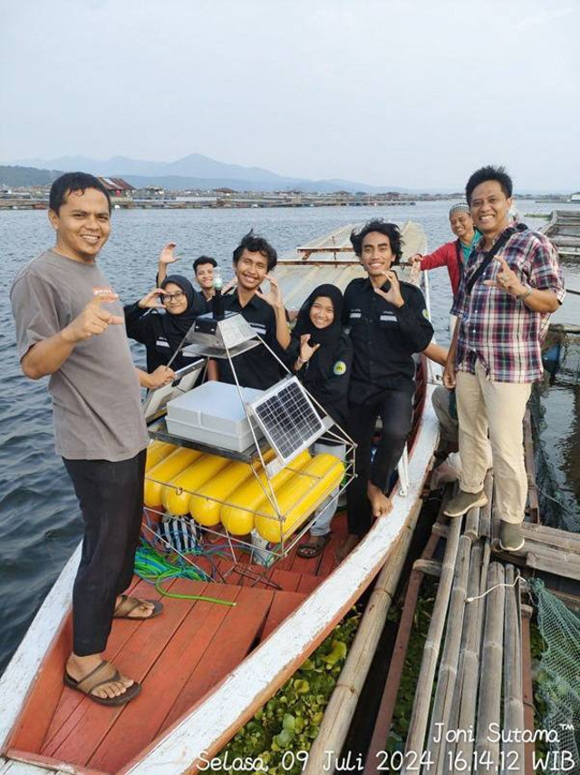 Mahasiswa IPB University Ciptakan U-Bouy untuk Mencegah Kematian Massal Ikan