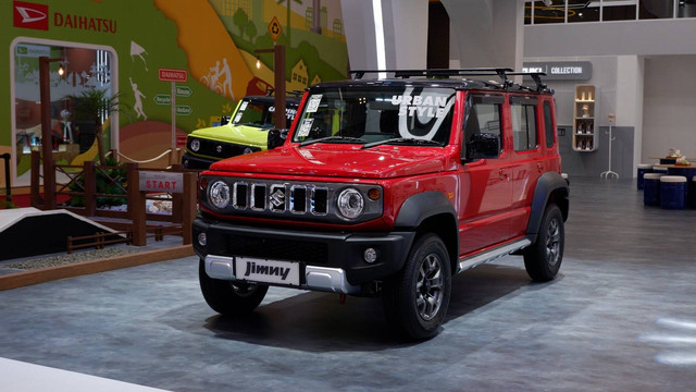 Suzuki Jimny 5-pintu di GIIAS 2024. Foto: Aditya Pratama Niagara/kumparan