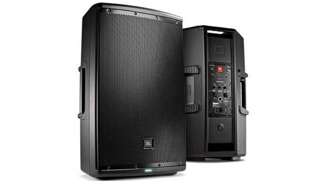 Ilustrasi speaker ruangan masjid terbaik, JBL EON615. Foto: JBL  