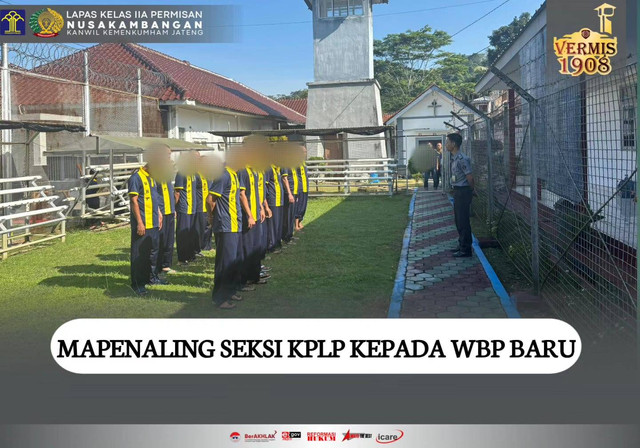 Mapenaling Seksi KPLP kepada WBP Baru