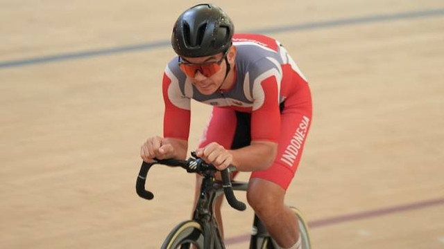 Bernard Benyamin Van Aert, atlet balap sepeda Indonesia. Foto: Dok. Istimewa