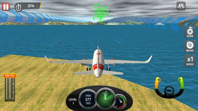 Ilustrasi game Real Flight Simulator. Foto: RORTOS 