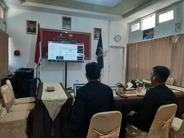 Persiapkan Launching Webinar Series, LPP Palembang Ikuti Zoom Persiapan