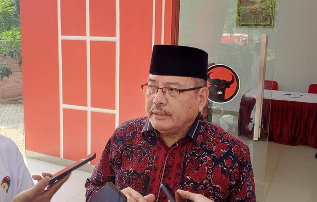 Ketua Penjaringan Calon Kepala Daerah PDIP Lampung, Watoni Noerdin | Foto : Eka Febriani / Lampung Geh