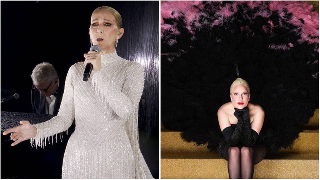 Celine Dion & Lady Gaga Tampil Memukau di Opening Ceremony Olimpiade Paris 2024. Foto: Instagram @olympics & @ladygaga