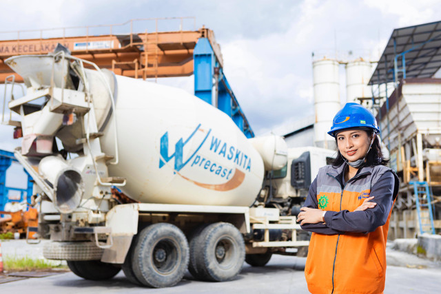 Ilustrasi Waskita Beton Precast. Foto: WSBP