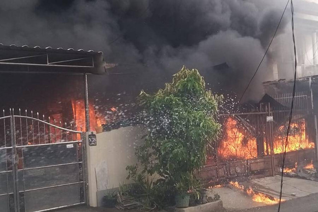 Kebakaran di Cengkareng. Foto: Dok Istimewa