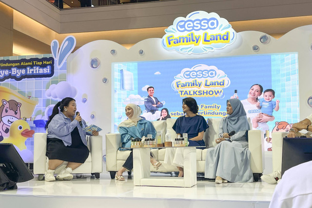 Press Conference launching Cessa Personal Care di Kota Kasablanka. Foto: Nabila Fatiara/kumparan