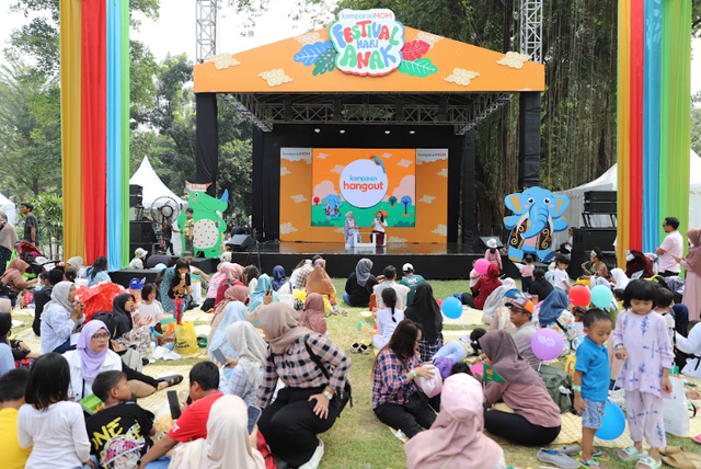 kumparan Hangout di Festival Hari Anak 2024. Foto: kumparan