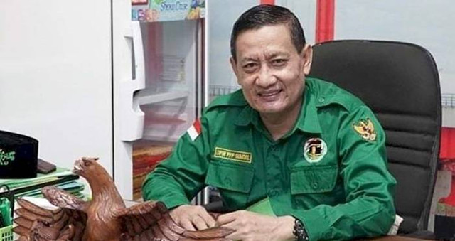 Ketua DPW PPP Sumsel non aktif, Agus Sutikno yang dikabarkan meninggal dunia, Foto : Ist