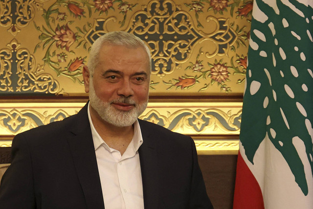 Ismail Haniyeh. Foto: Anwar Amro/AFP