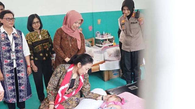 Menteri PPPA melihat kondisi anak WBP di LPP Yogyakarta