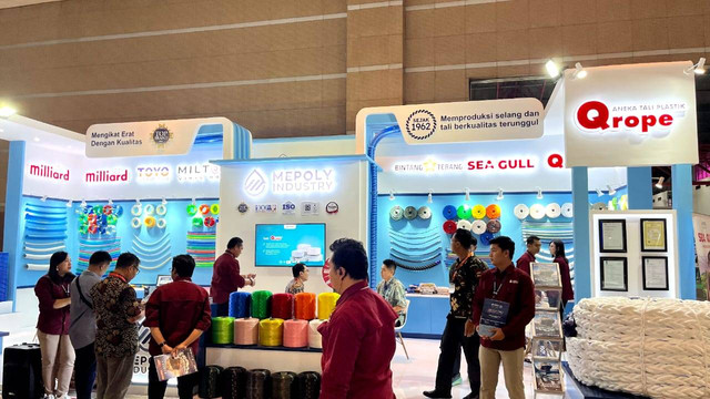 Booth Mepoly di INAMARINE 2024, Foto : Ist