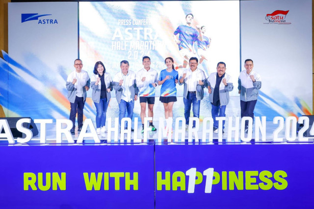 Astra Gelar Astra Half Marathon 2024: Run With Happiness Foto: Dok. Astra