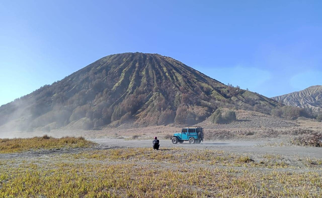 Salah satu spot wisata Gunung Bromo. Foto: Masruroh/Basra