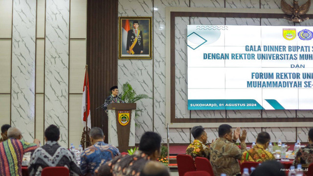 Rektor UM Bangka Belitung Sampaikan Pesan Kesan KKNMAs 2024 Lewat Puisi