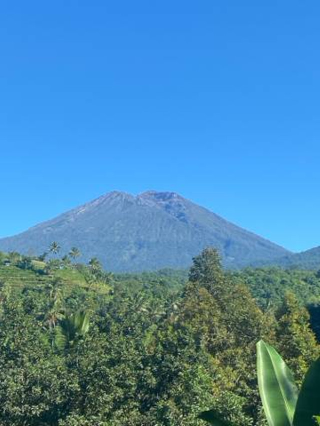 Sumber : Pribadi (11/5/2024) Pemandangan Desa Sembalun dengan view Gunung Rinjani