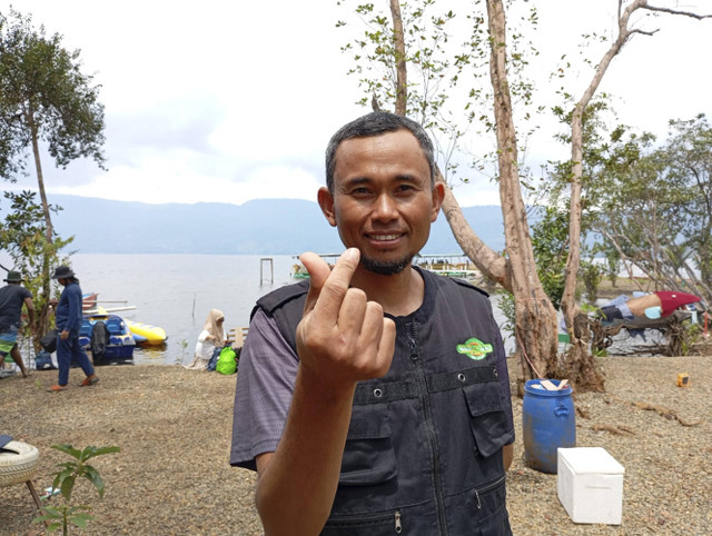 Kepala Pengelola Destinasi Liburan Binaan PT Vale Indonesia, Laa Waa River Park, Amsal.  Foto: Ave Airiza Gunanto/kumparan