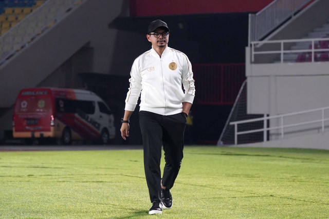 Manajer Persija Jakarta, Bambang Pamungkas. Foto: Persija Jakarta