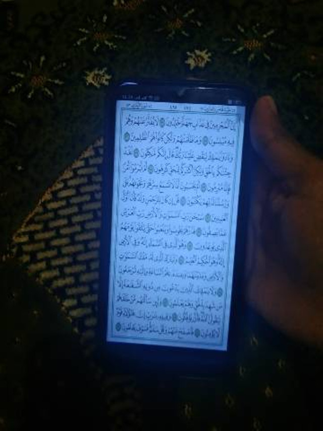 Aplikasi Al-Qur'an di Hp. sumber foto dokumen pribadi  aplikasi 