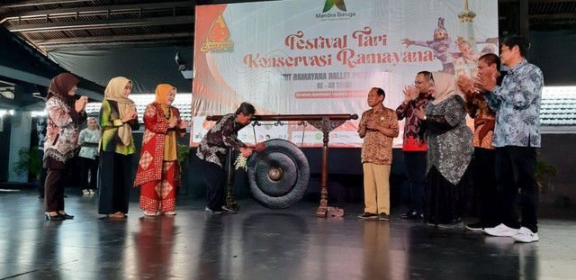 Festival tari konservasi Ramayana. Foto: Len