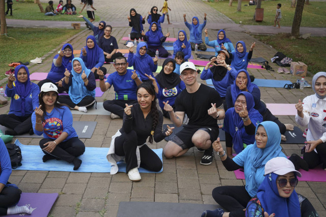 Zita Anjani Pilates di Jalur Hijau Kosambi, Jakarta barat. Foto: Dok. Istimewa