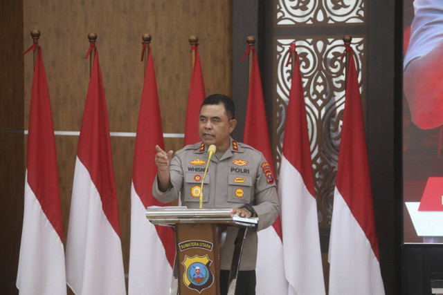 Kapolda Sumut Irjen Pol Whisnu Hermawan Februanto. Foto: Dok. Polda Sumut