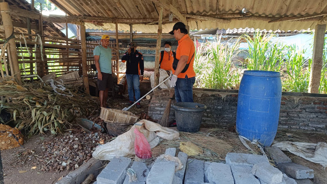 Peternakan lokasi matinya 5 sapi secara misterius di Gunungpati Semarang.  Foto: Intan Alliva Khansa/kumparan