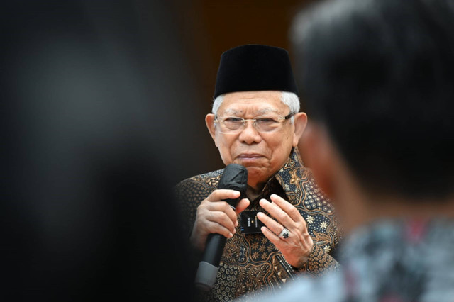 Wakil Presiden Ma'ruf Amin di Yogyakarta. Foto: Dok. BPMI Setwapres