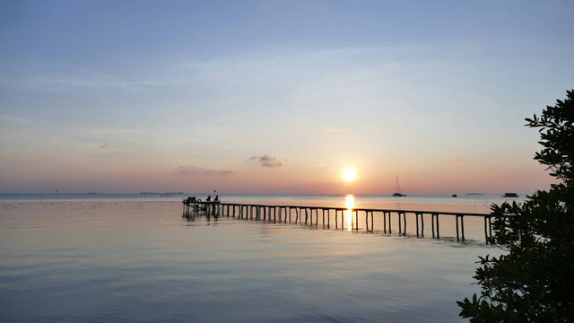 Wisata Bahari Jawa Tengah, foto hanya ilustrasi, bukan tempat sebenarnya. Sumber Unsplash Joris Beugels