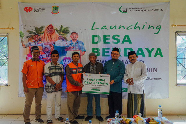 Launching Desa Berdaya Dewan Masjid Al Haqqul Mubiin, Desa Berdaya Dawuan Barat, Kecamatan Cikampek, Kabupaten Karawang