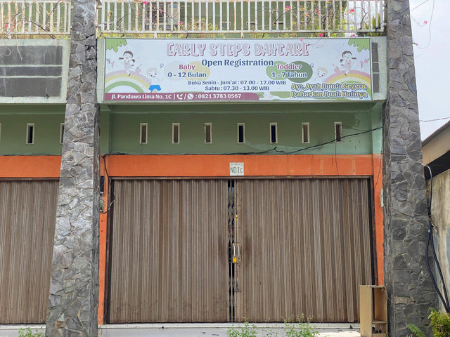 Tempat penitipan anak (daycare) Early Steps Learning Center di Pekanbaru, Kamis (8/8). Foto: Dok. kumparan