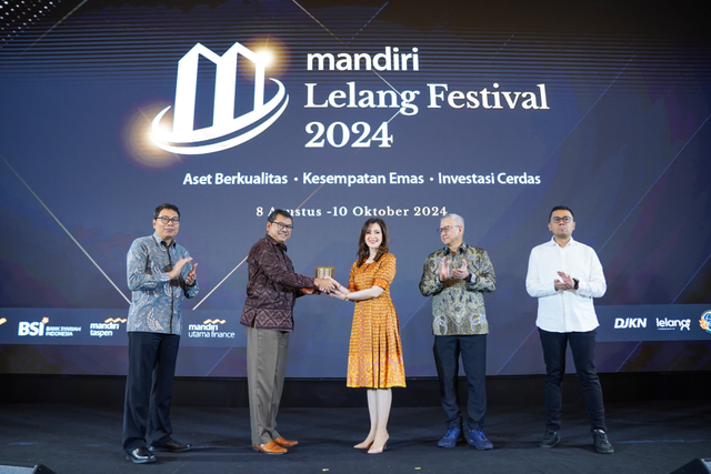 Bank Mandiri membuka Mandiri Lelang Festival 2024. Foto: Dok. Bank Mandiri