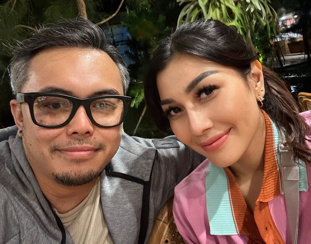 Andika Rosadi dan Nisya Ahmad. Foto: Instagram/arosadi