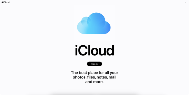 Ilustrasi cara mengatasi tidak dapat membuat akun iCloud. Foto: icloud.com