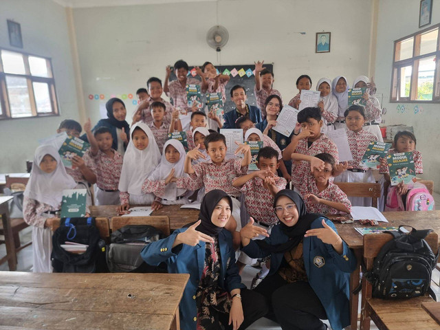 Dokumentasi Program Kerja Pelatihan Productive Language Skills. Foto: Avika Clarissa.