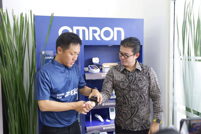 OMRON Healthcare Indonesia secara resmi membuka OMRON Experience Center di Palembang, Foto : Istimewa