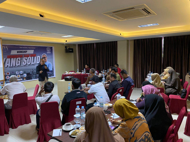 TDA Berau Gelar Workshop Kupas Tuntas Konsep dan Strategi Bentuk Team Work Solid