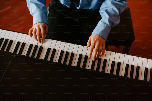 Ilustrasi Not Angka Pianika Lagu Wajib Nasional. Foto: unsplash,Unsplash+.