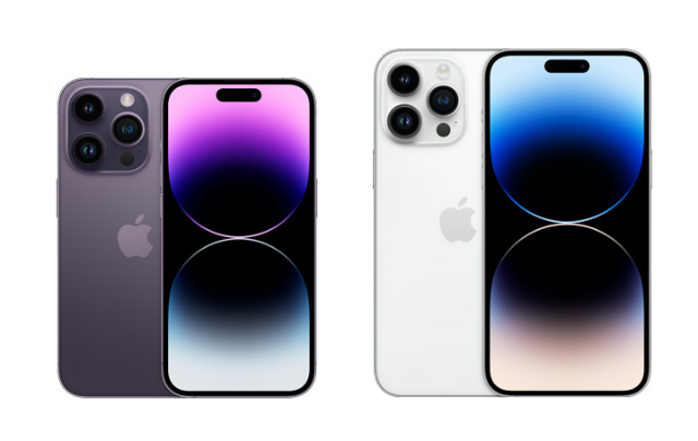 Perbedaan iPhone 14 Pro dan Pro Max. Sumber foto: apple.com