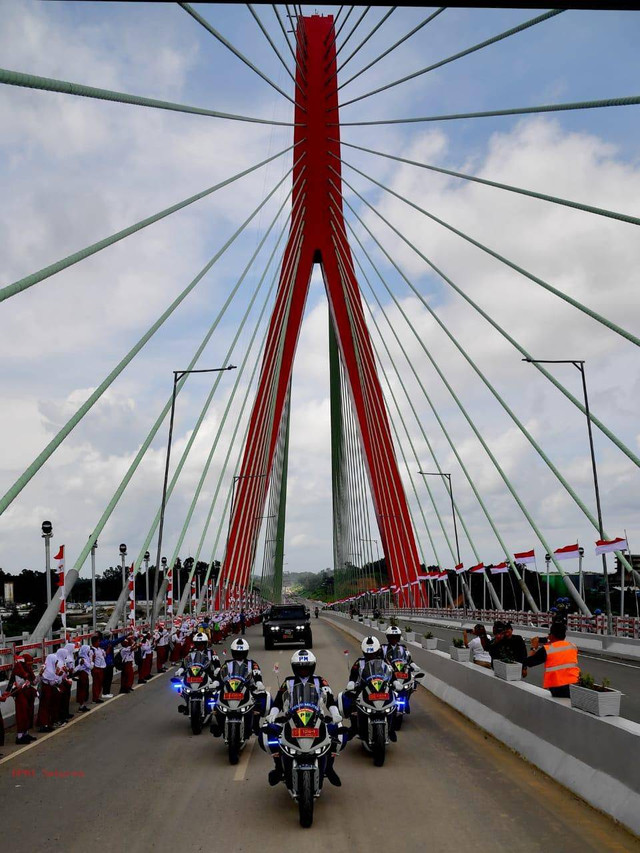 Maung Tangguh, kendaraan yang digunakan kirab duplikat bendera pusaka Merah Putih dan naskah teks Proklamasi. Foto: Dok. Istimewa