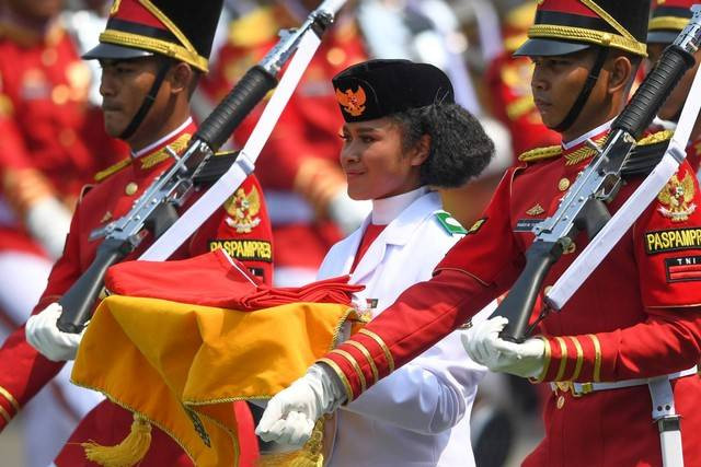 ilustrasi paskibraka. Foto: Akbar Nugroho Gumay/ANTARA FOTO